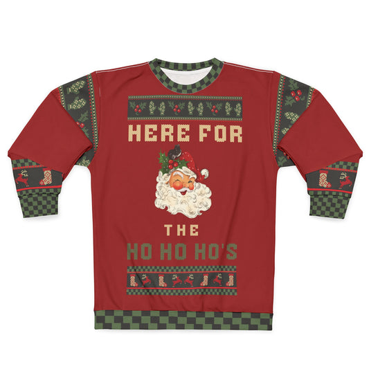 UGLY Christmas Sweater - COUPLES - Goes with "HO" - Sure to get some laughs