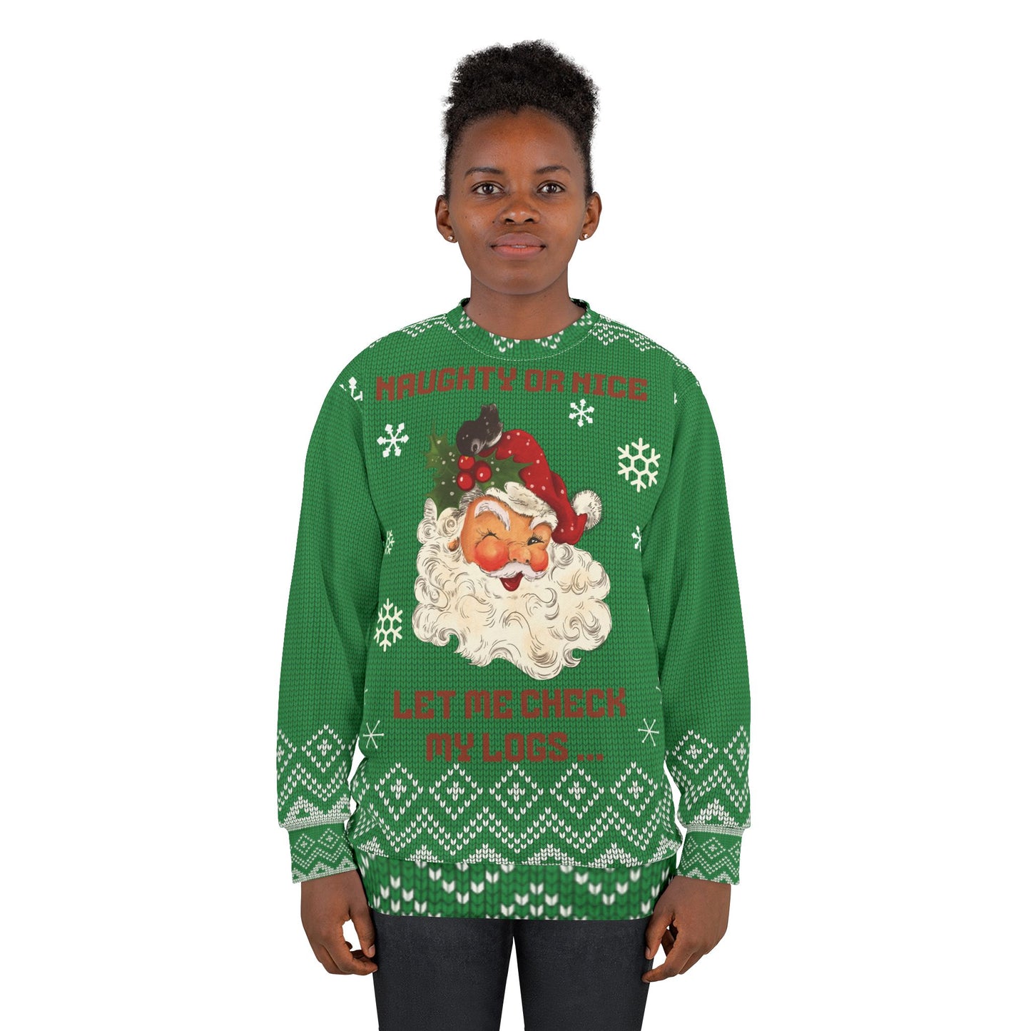 UGLY  Dispatcher - Christmas Sweater - Naughty of Nice